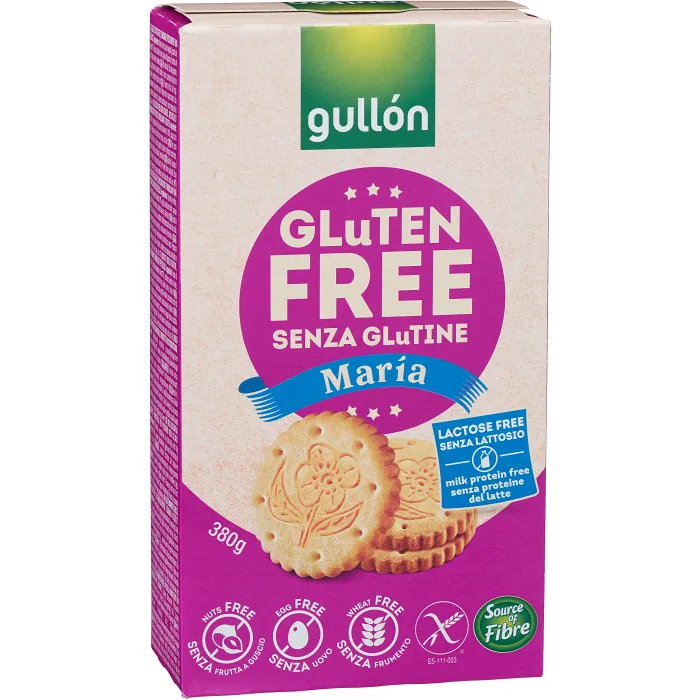 Maria Kex Glutenfria 380g Gullón