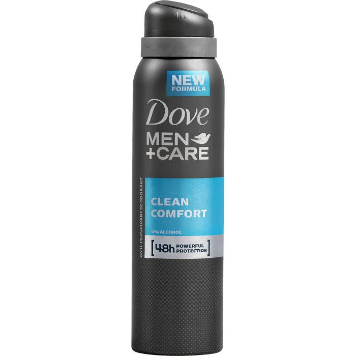 Deodorant Body Spray Clean Comfort 150ml Dove Men Care