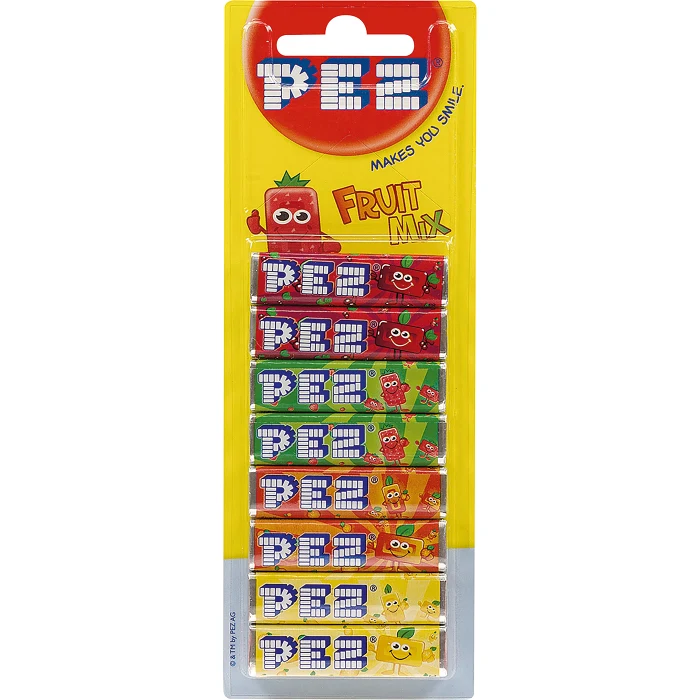 Frukttablett Refill 8-p 68g PEZ