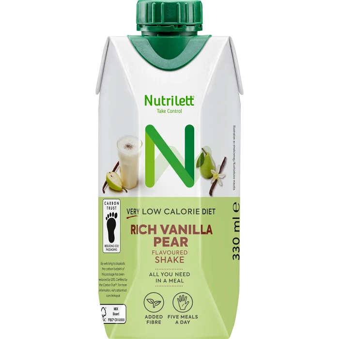 Pear Vanilla Dryck Viktkontroll 330ml Nutrilett