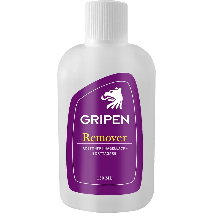 Nagellacksremover Acetonfri 150ml Gripen