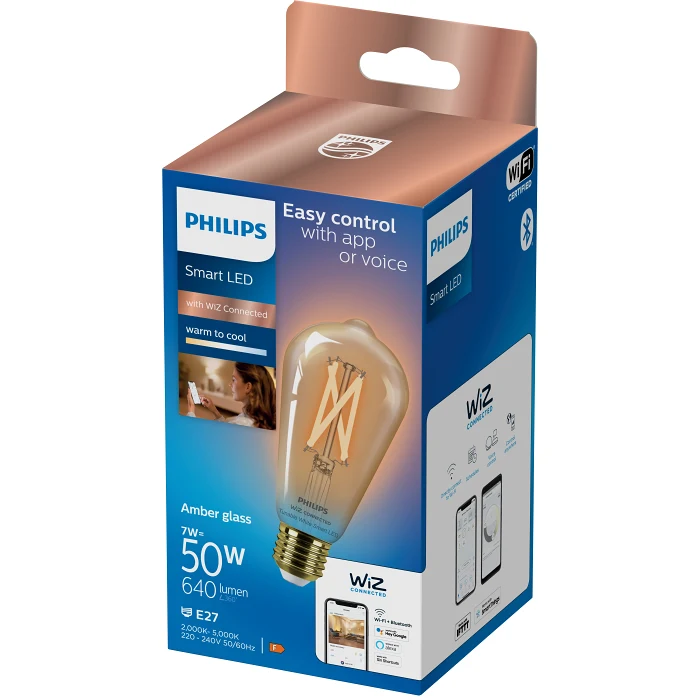 SMART LED WiZ Edison 50W E27 Ambiance Dimbar Philips