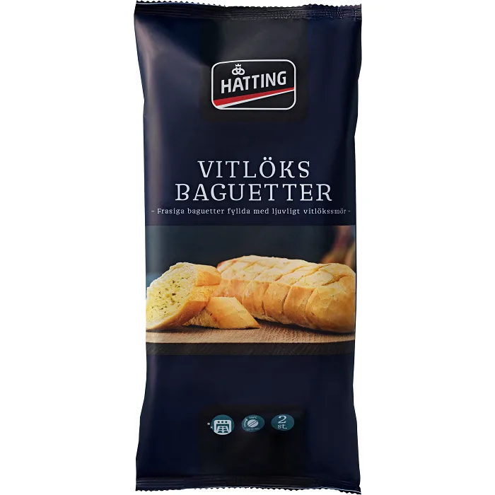 Vitlöksbaguette 350g Hatting