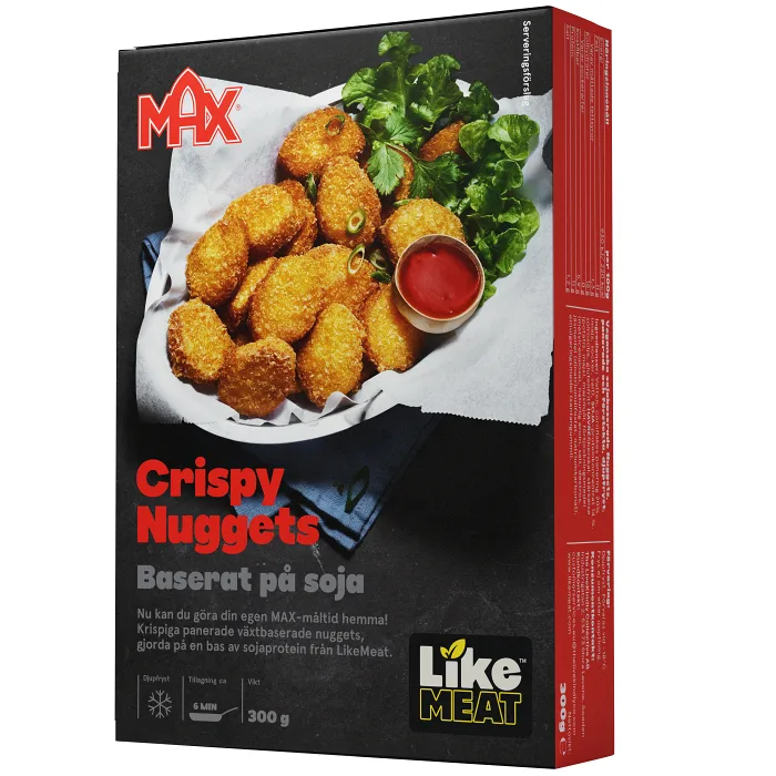 Crispy Nuggets LikeMeat vegansk 300g MAX