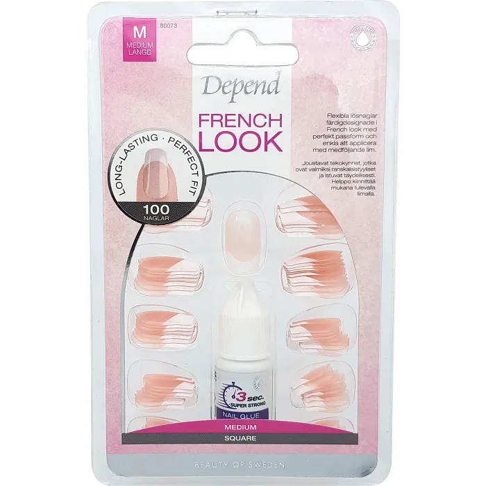 French Fashion 100-pack SQ 1 Styck Depend