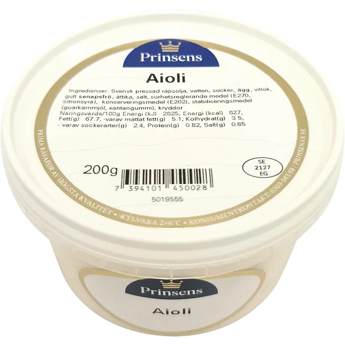Aioli 200g Prinsens 