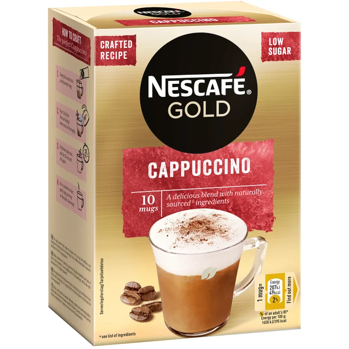 Cappuccino Snabbkaffe 10-p Nescafé