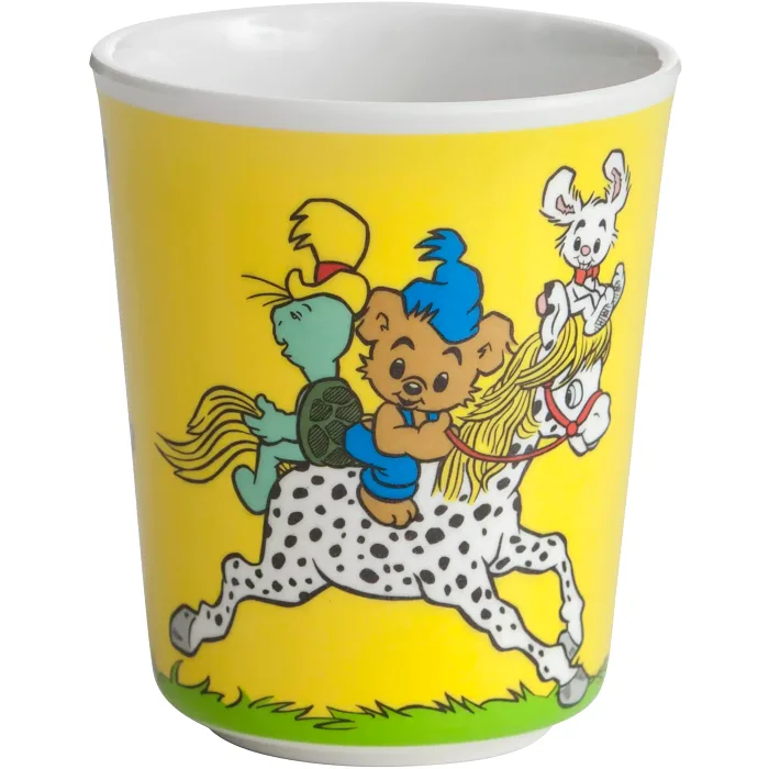Dricksglas Bamse Melamin Rätt Start