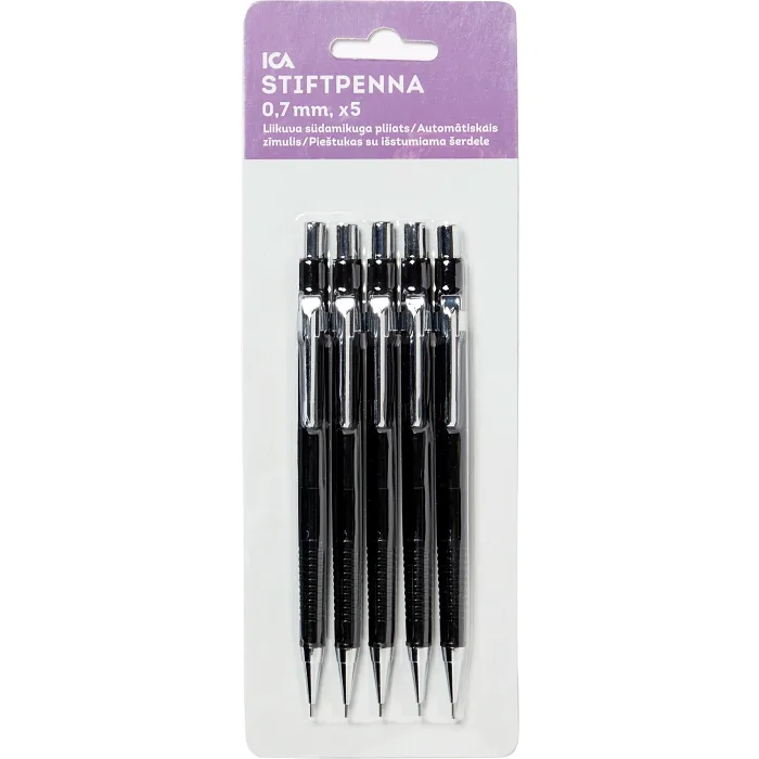 Stiftpenna 0,7mm 5p ICA