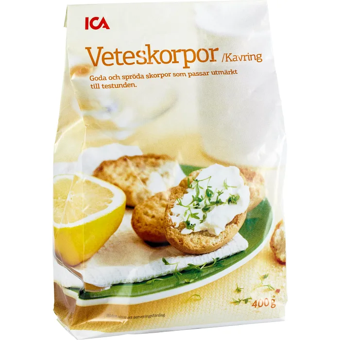 Veteskorpor 400g ICA