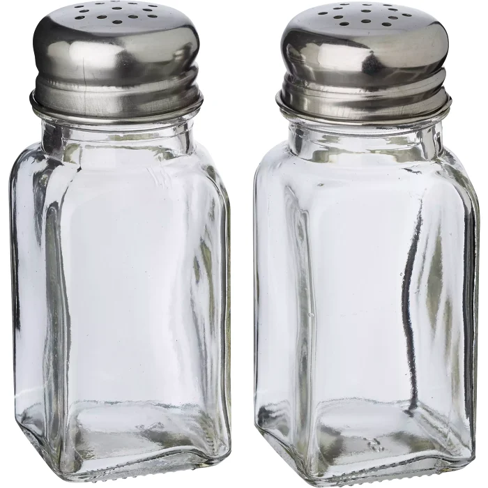 Salt- och pepparkar Glas 9,5cm ICA