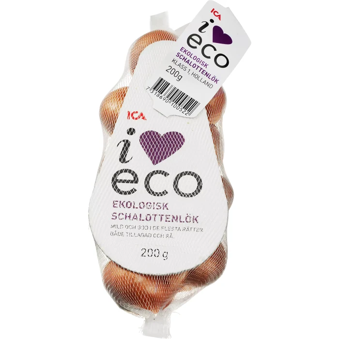 Schalottenlök Ekologisk 200g Klass 1 ICA I love eco