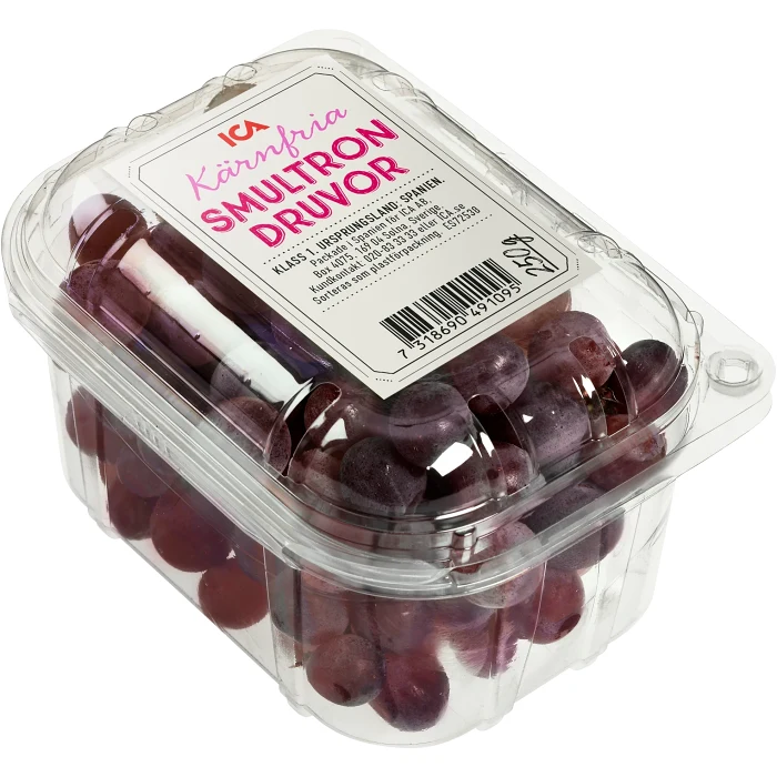 Smultrondruvor 250g Klass 1 ICA