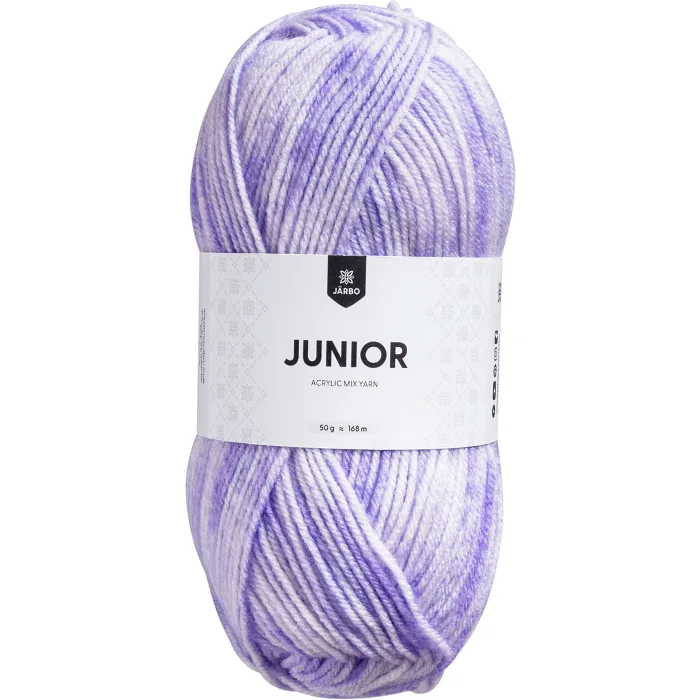 Garn Junior Ljuslila Denim 50g Järbo
