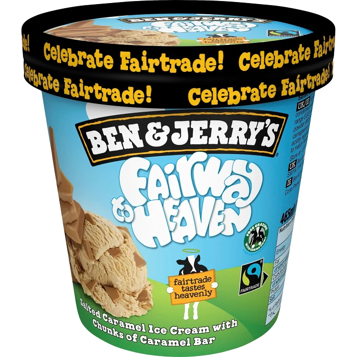 Glass Fairway to heaven 465ml Ben & Jerrys