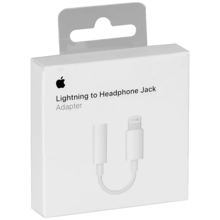 Adapter Lightning Vit 3,5mm Apple