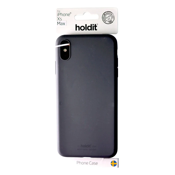 Mobilskal Magnet iPhone Xs Svart Holdit