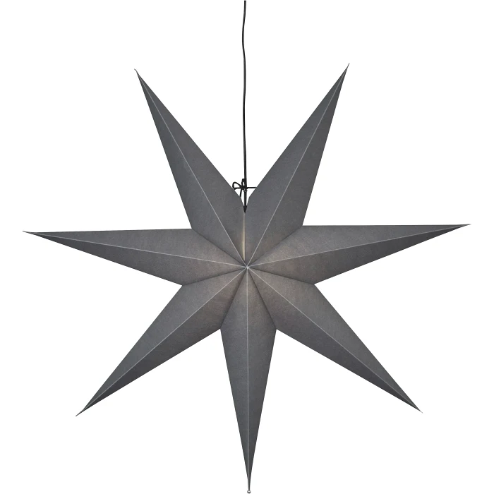 Stjärna Ozen Grå 70cm Star Trading