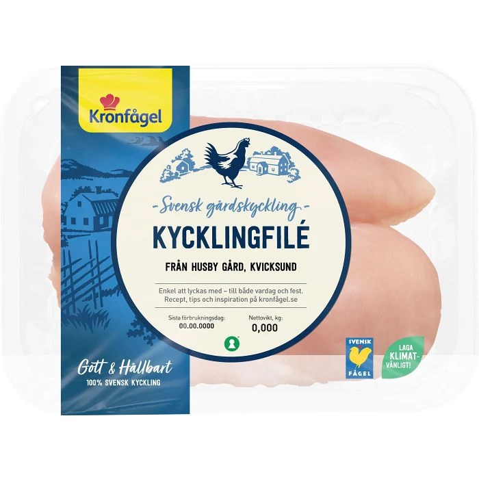 Kycklingfilé ca 300g Kronfågel