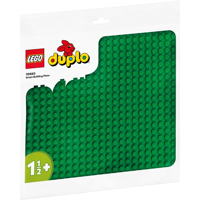 LEGO DUPLO Byggplatta grön 10980