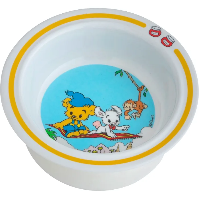 Sugkoppstallrik Djup Bamse Rätt Start