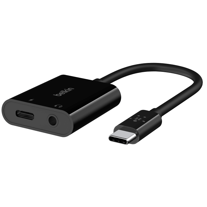 USB-C Audio + Laddare Belkin