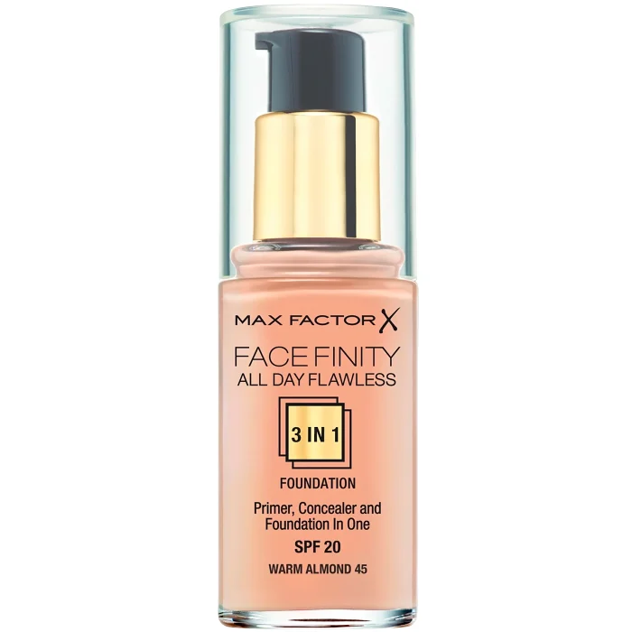 Foundation Almond 3 in 1 30ml Max Factor