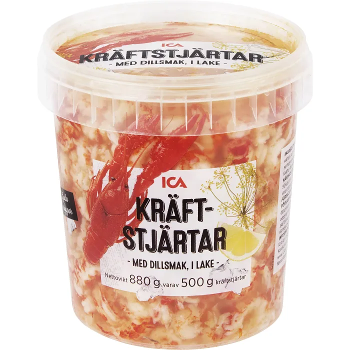 Kräftstjärtar i Lake 500g ICA