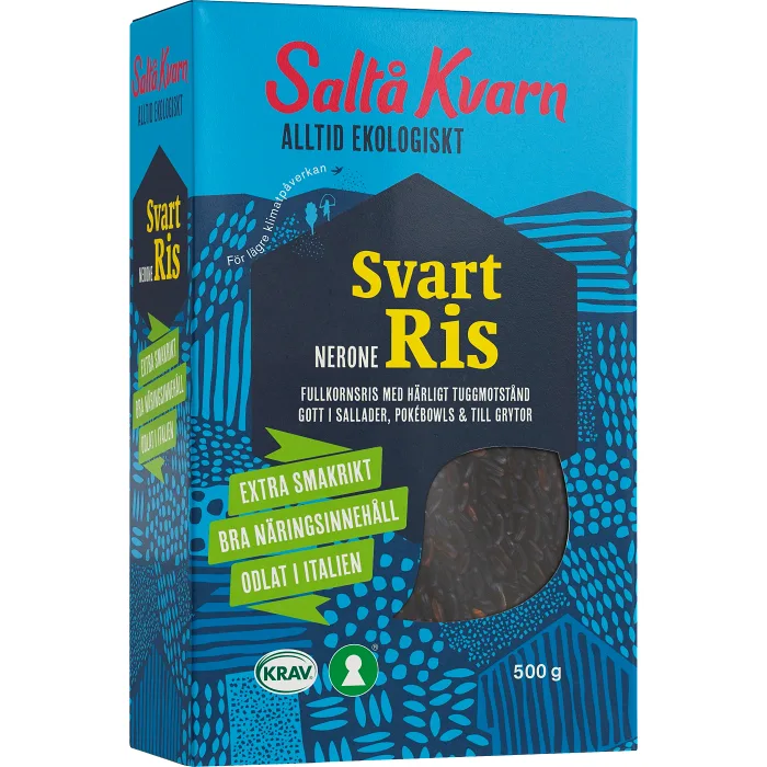 Svart Ris Venere 500g KRAV Saltå Kvarn