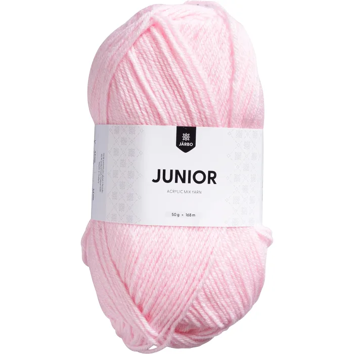 Garn Junior Ljusrosa 50g Järbo