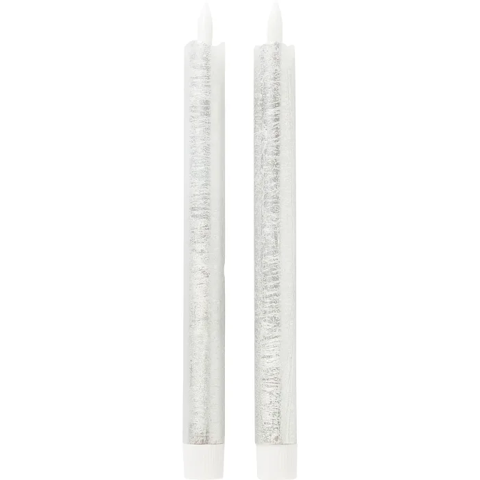 LED Kronljus silver 2-p