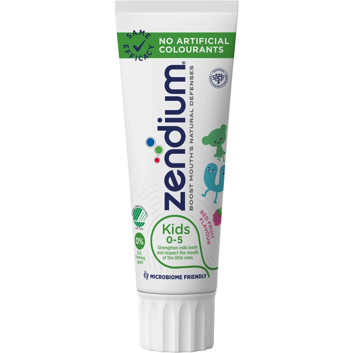 Tandkräm Kids 0-5 år 75ml Miljömärkt Zendium