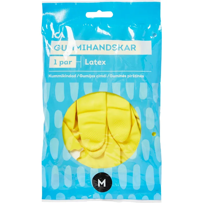Gummihandske Medium ICA