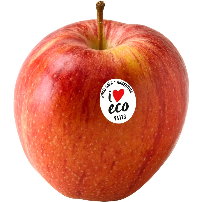 Äpple Royal Gala ekologiskt ca 160g Klass 1 ICA I love eco