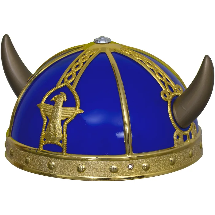 Vikingahjälm med horn