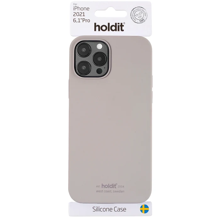 Mobilskal silicon iPhone 13  Pro Taupe holdit