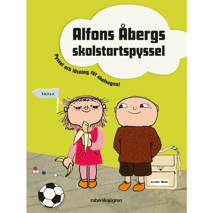 Alfons Åbergs skolstartspyssel