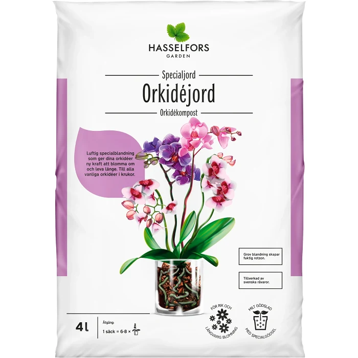 Orkidéjord 4l Hasselfors