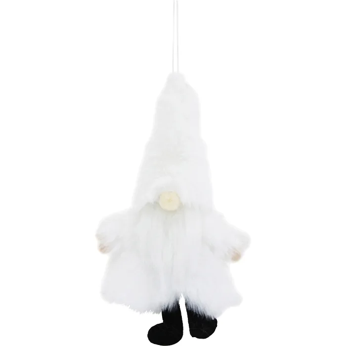 Hänge Tomte 15 cm Vit Festive