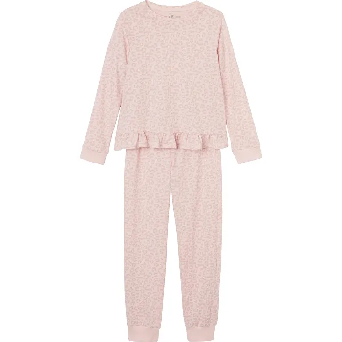 Pyjamasset Rosa 122/128 ICA I love eco