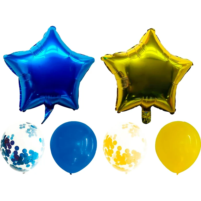 Ballongset 6p student Festive