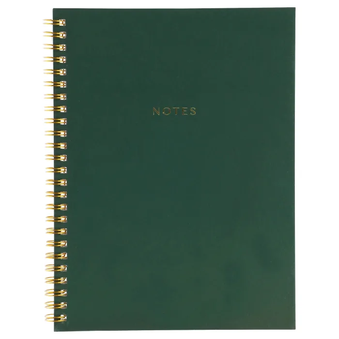 Spiralblock Note A5 grön