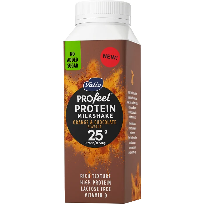 Proteinshake PROfeel® Apelsin Choklad Laktosfri 250ml Valio
