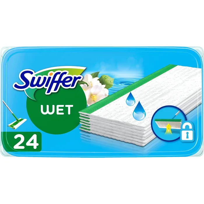 Våtrefill mopp 24-p Morning Fresh Swiffer