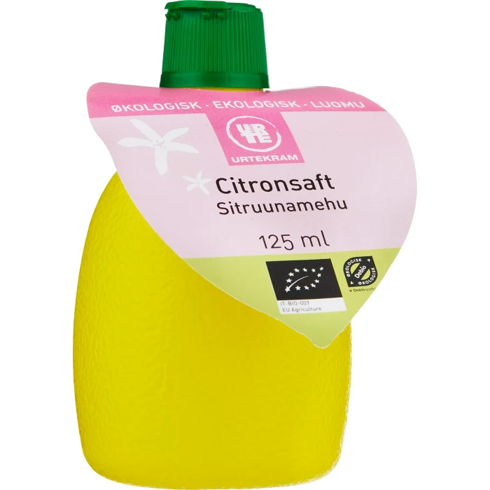 Citronsaft Ekologisk 125ml Urtekram