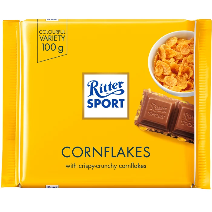 Choklad Cornflakes 100g Ritter Sport