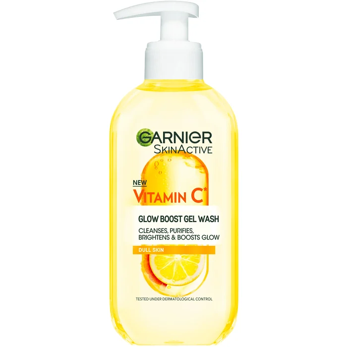 Ansiktsrengöring Vitamin C Glow Boost Cleansing Gel 200ml Garnier