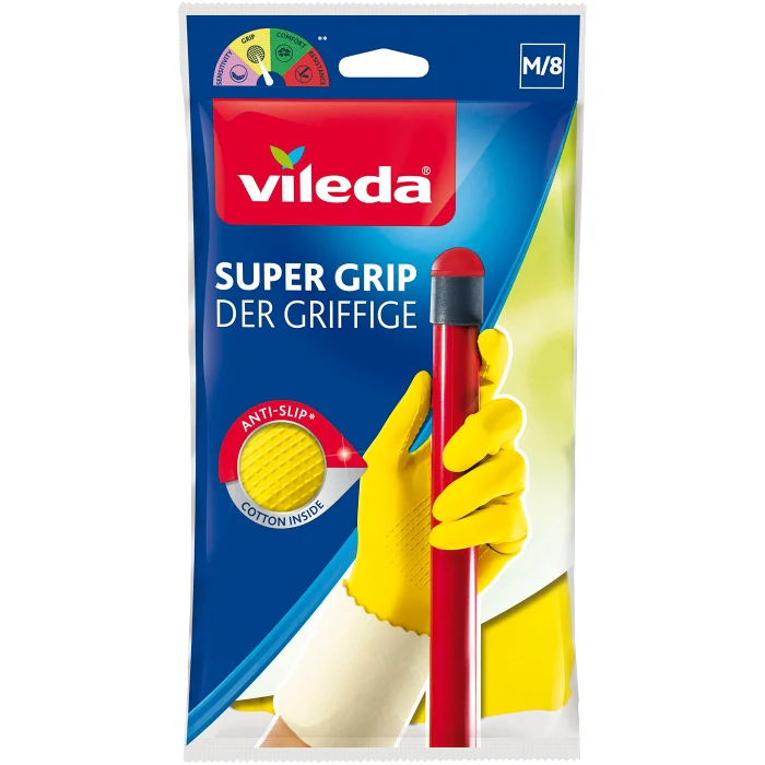 Gummihandske Super Grip M Vileda