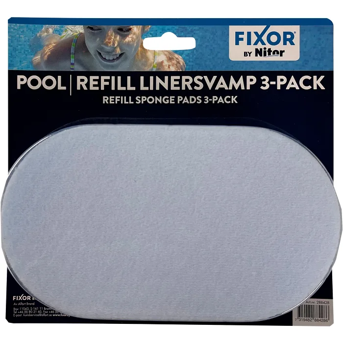 Linersvamp refill 3-pack Nitor
