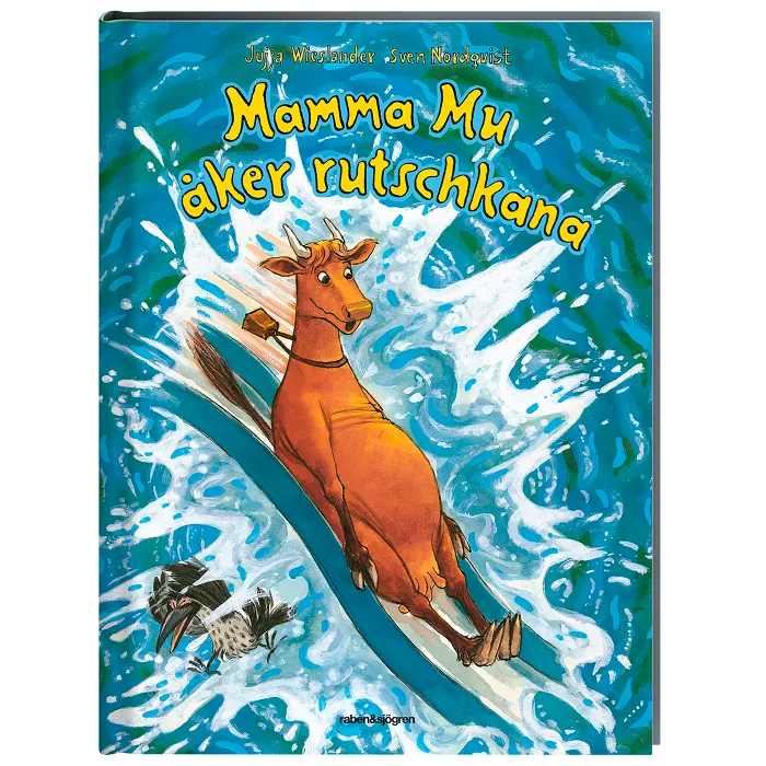 Mamma Mu åker rutschkana